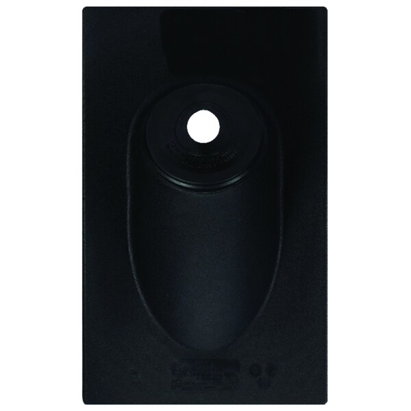 High-Rise Oatey High-Rise 11 in. W X 19 in. L Soft Plastic Roof Flashing Black 11930 - main